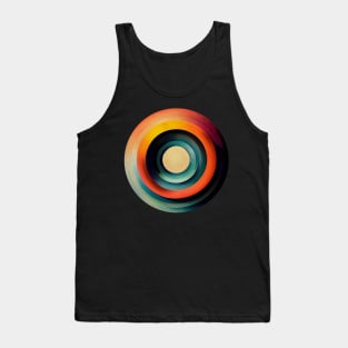 Painted Concentric Circles Tank Top